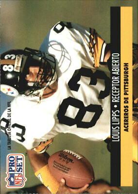 Louis Lipps #205 Football Cards 1991 Pro Set Spanish