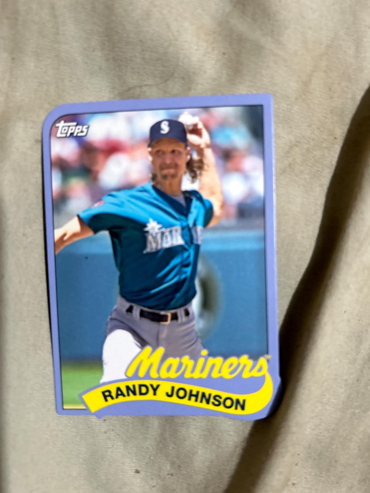 Randy Johnson #TM-36 Baseball Cards 2014 Topps 1989 Mini Die Cut