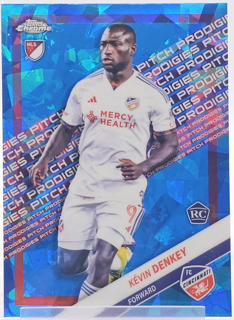 Kevin Denkey #193 2025 Topps Chrome Sapphire MLS