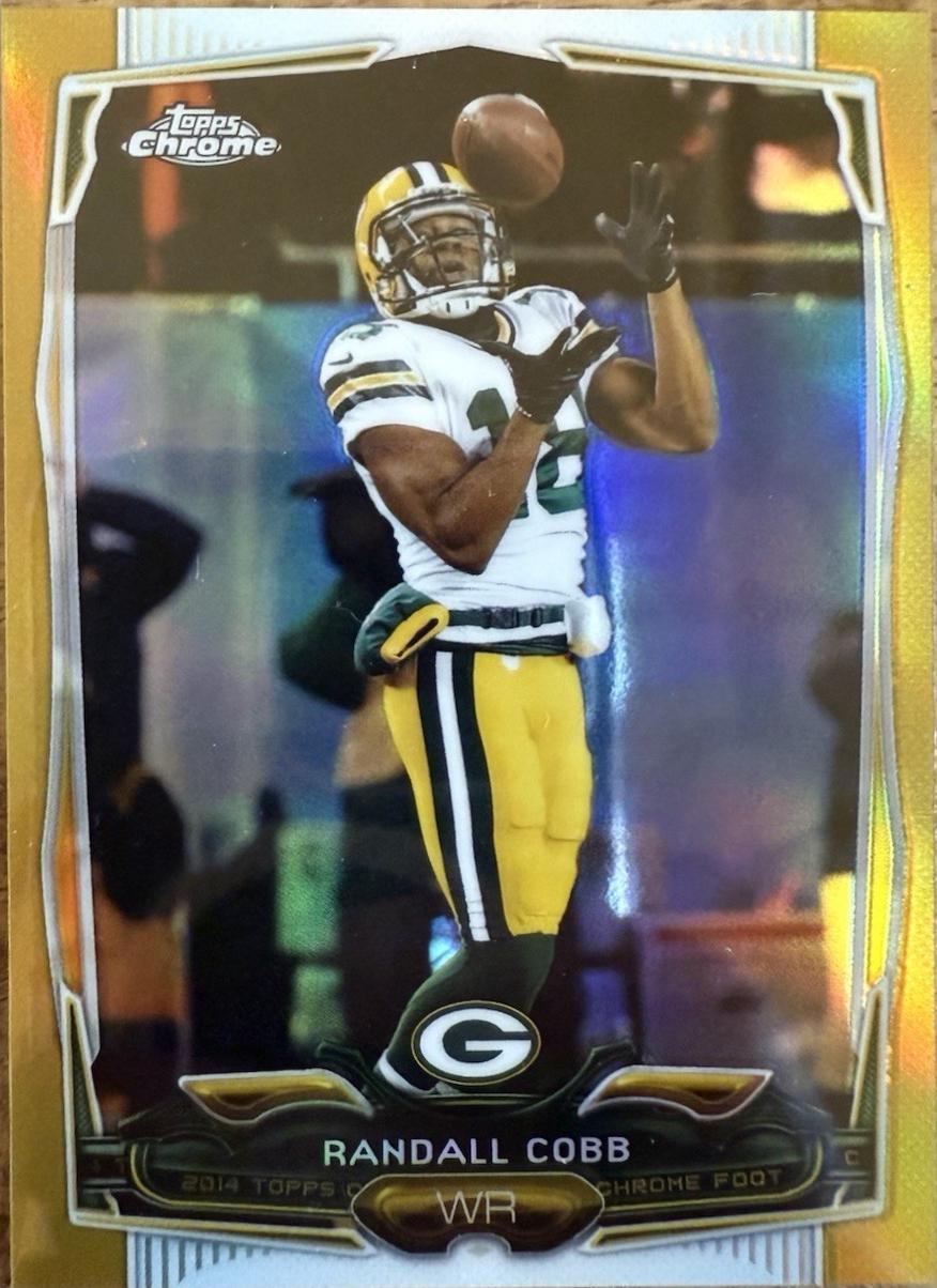 Randall Cobb [Gold Refractor] #7
