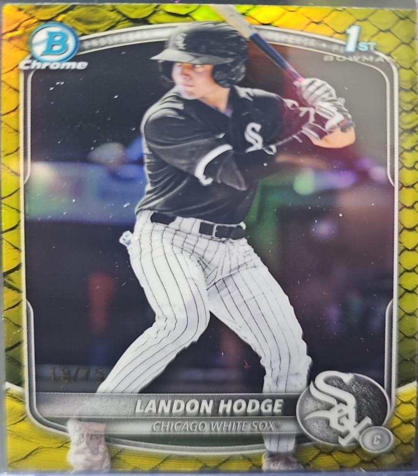 Landon Hodge [Yellow Geometric] #BDC-93