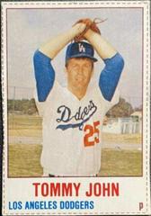 Tommy John [Hand Cut] #7 Baseball Cards 1978 Hostess Prices