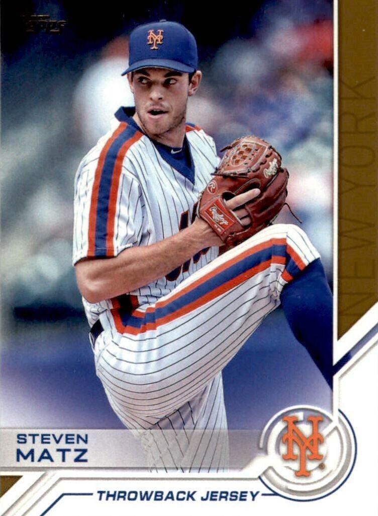 Steven Matz #S-105 Baseball Cards 2017 Topps Salute