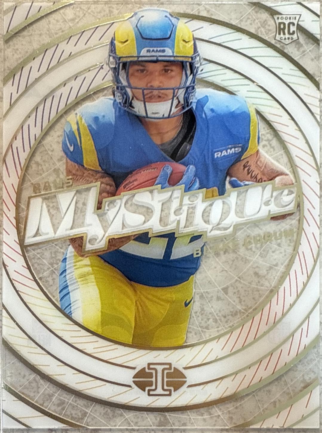 Blake Corum #26 Football Cards 2024 Panini Illusions Mystique