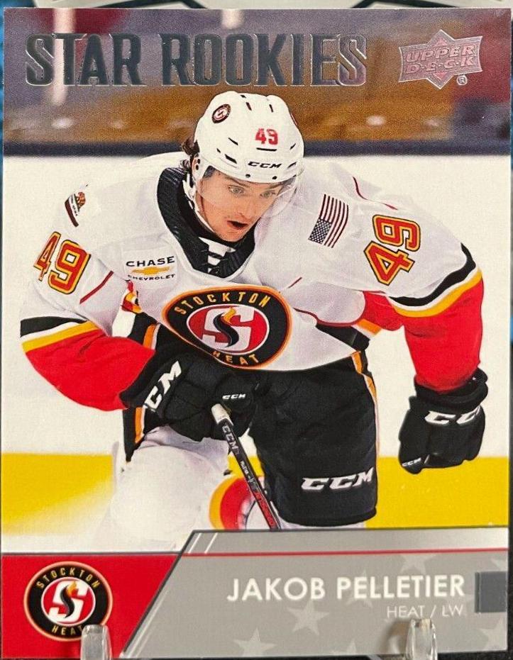 Jakob Pelletier #123 2021 Upper Deck Ahl Hockey
