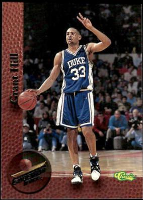 Grant Hill #3 Basketball Cards 1995 Classic Superior Pix Samples