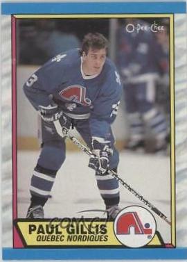 Paul Gillis #265 Hockey Cards 1989 O-Pee-Chee