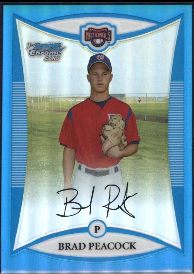 Brad Peacock [Blue Refractor] #BCP180