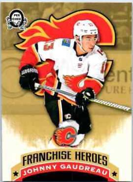 Jarome Iginla/Johnny Gaudreau #G-12 Hockey Cards 2018 O-Pee-Chee Coast-to-Coast Franchise Heroes