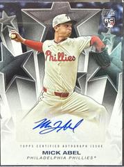 Mick Abel #BSAU-MA Prices | 2025 Topps Update Stars Autograph 