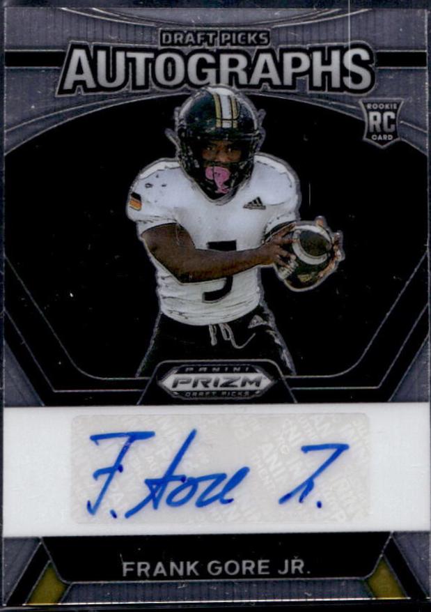 Frank Gore Jr. #DPA-FGJ 2024 Panini Prizm Draft Picks Autographs Football