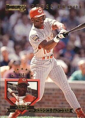 Reggie Sanders #204 Baseball Cards 1995 Donruss