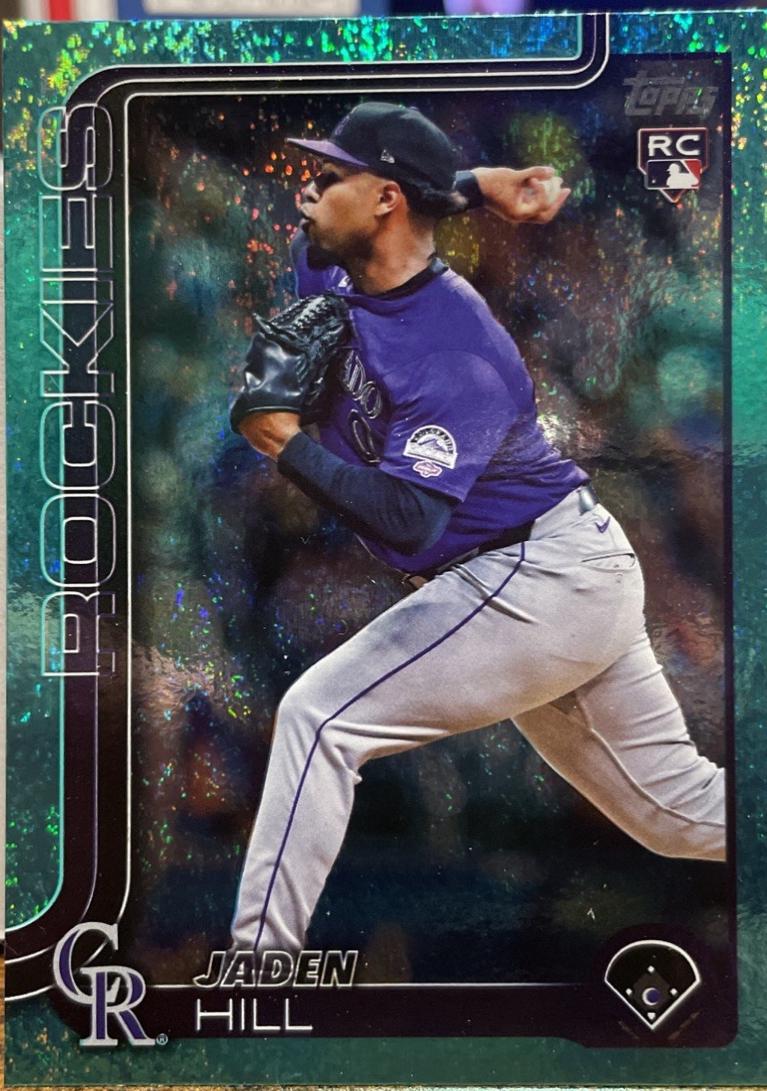 Jaden Hill [Aqua Holo Foil] #556