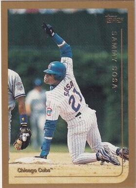 Sammy Sosa #5 Baseball Cards 1999 Topps Oversize