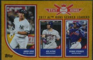 Aaron Judge / Jose Altuve / George Springer