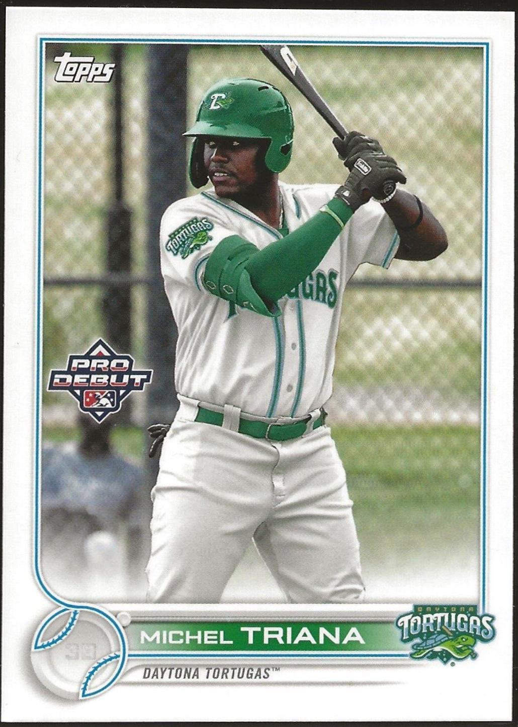 Michel Triana #PD-37 2022 Topps Pro Debut Baseball