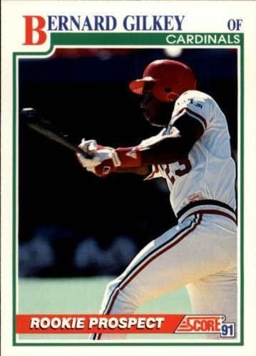 Bernard Gilkey #709 Baseball Cards 1991 Score