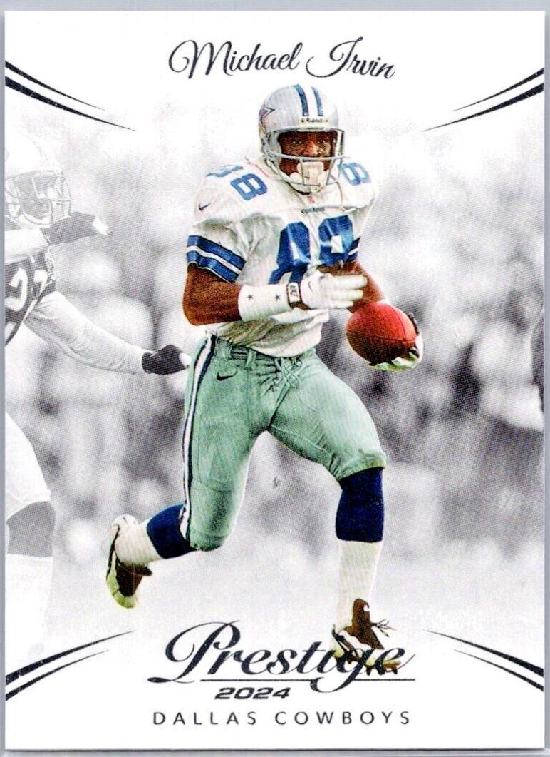 Michael Irvin #82 Football Cards 2024 Panini Prestige