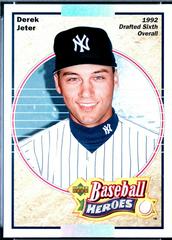 Derek Jeter #91 Baseball Cards 2005 Upper Deck Jeter Heroes Prices