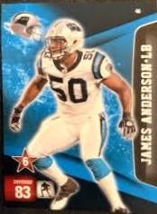 James Anderson #46 Football Cards 2011 Panini Adrenalyn XL