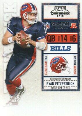 Ryan Fitzpatrick #12 Football Cards 2010 Playoff Contenders