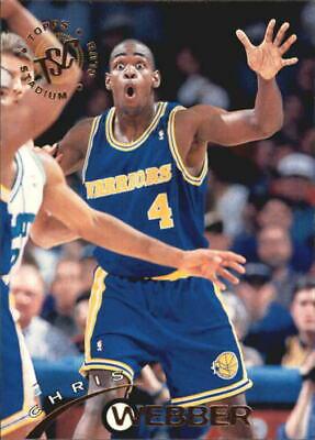 Chris Webber #9 Basketball Cards 1994 Stadium Club