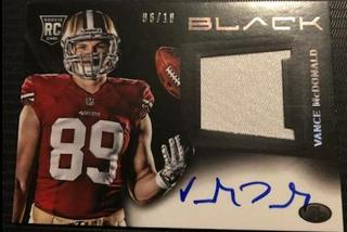 Vance McDonald {Jersey Autograph}