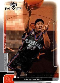 Ricky Davis #29 Basketball Cards 2002 Upper Deck MVP