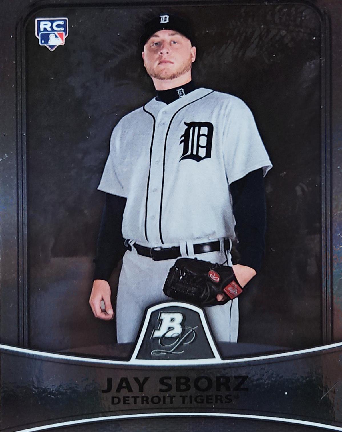 Jay Sborz #28 Baseball Cards 2010 Bowman Platinum