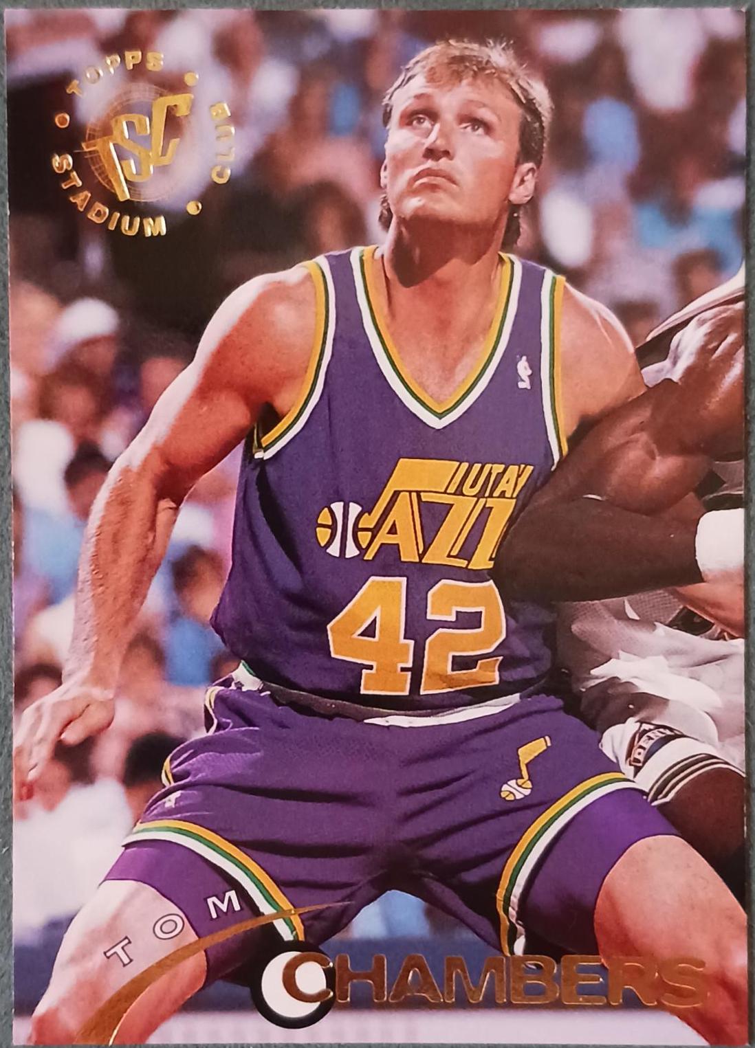 Tom Chambers #51 Basketball Cards 1994 Stadium Club
