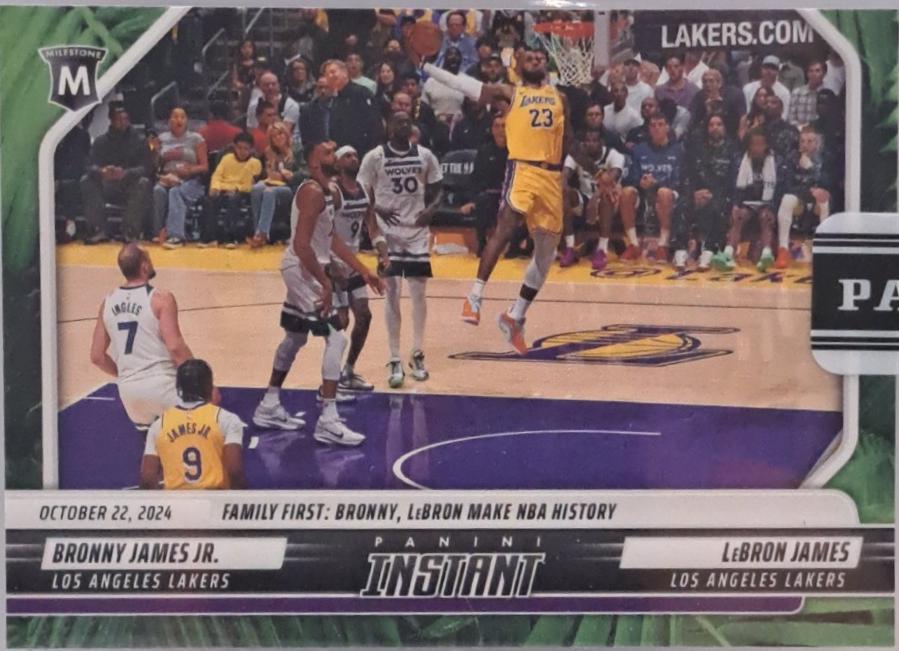 Bronny James Jr. / LeBron James [Jungle] #26