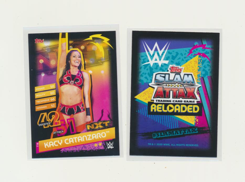 Kacy Catanzaro #116 Wrestling Cards 2020 Topps Slam Attax Reloaded WWE