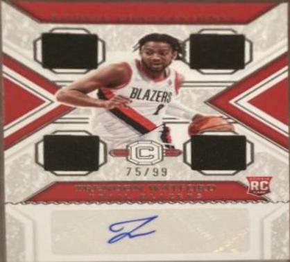 Trendon Watford #RCO-TRW Basketball Cards 2021 Panini Chronicles Rookie Cornerstones Autographs