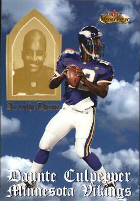 Daunte Culpepper #5AT Football Cards 2000 Fleer Showcase Air to the Throne