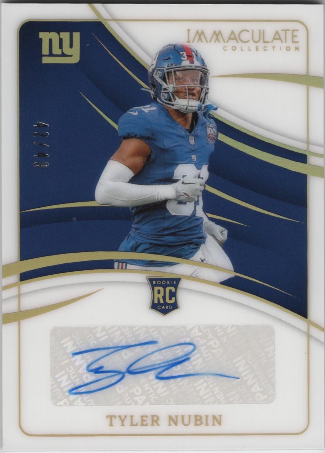 Tyler Nubin [Gold] #7