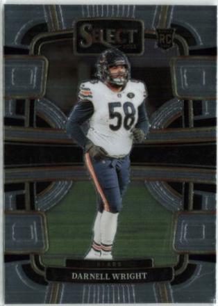 Darnell Wright #17 Football Cards 2023 Panini Select