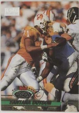 Santana Dotson #3 Football Cards 1993 Stadium Club