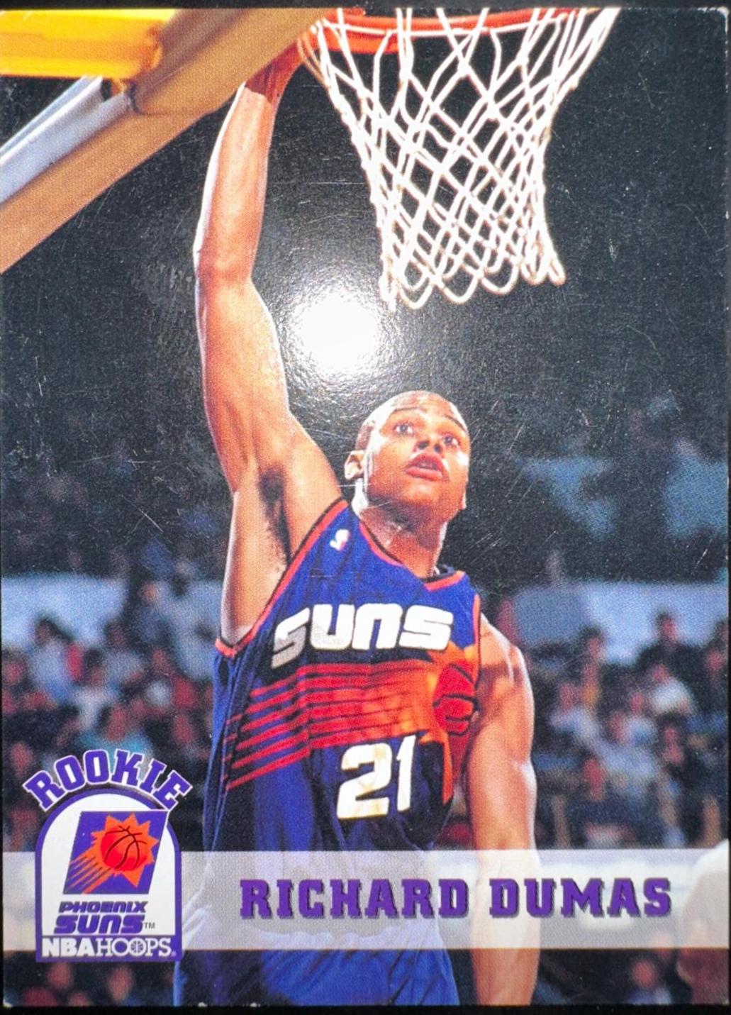 Richard Dumas #171 Basketball Cards 1993 Hoops