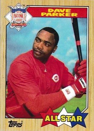 Dave Parker #600 Baseball Cards 1987 Topps