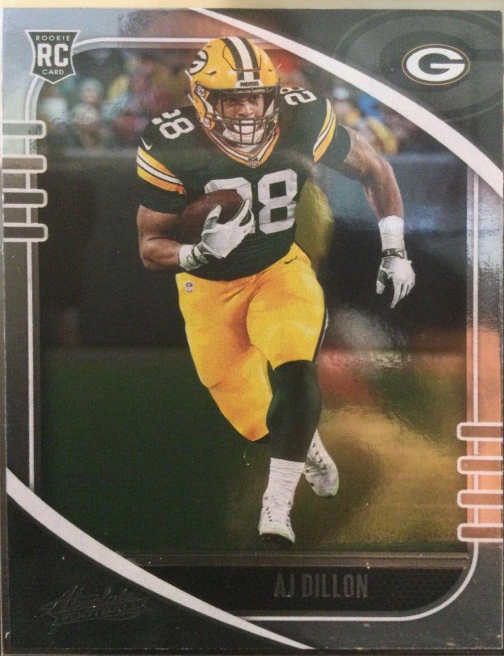 AJ Dillon #103 Football Cards 2020 Panini Absolute