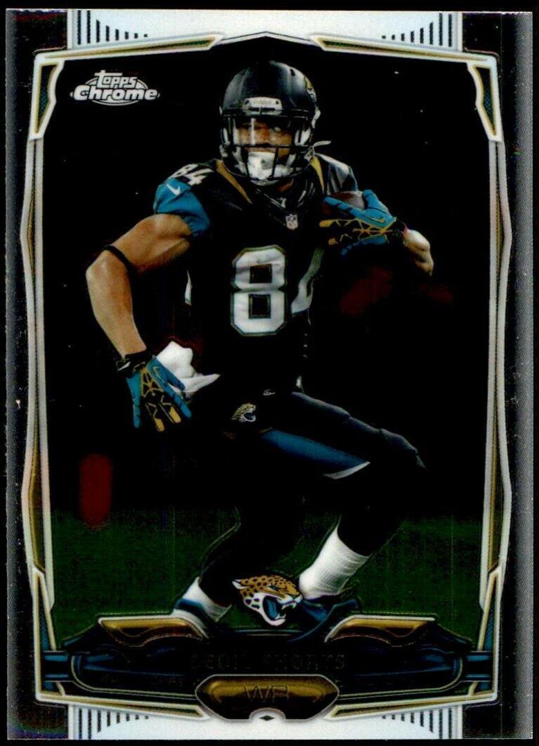 Cecil Shorts #2 Football Cards 2014 Topps Chrome