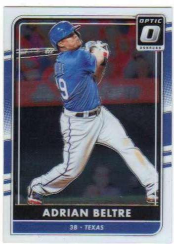 Adrian Beltre #130 2016 Panini Donruss Optic Baseball