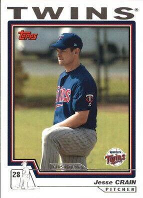 Jesse Crain #T134 Baseball Cards 2004 Topps Traded