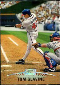 Tom Glavine #72 Baseball Cards 1999 Stadium Club