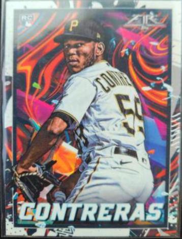 Roansy Contreras #196 Baseball Cards 2022 Topps Fire