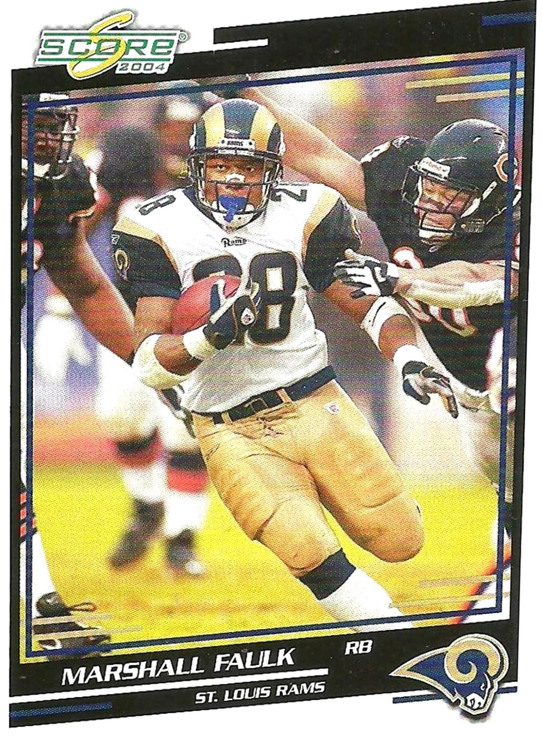 Marshall Faulk #290 2004 Panini Score Football