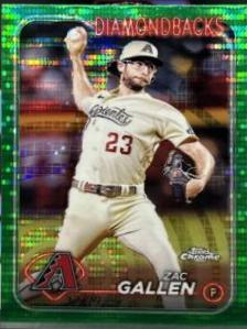 Zac Gallen [Sonar Green Refractor] #147