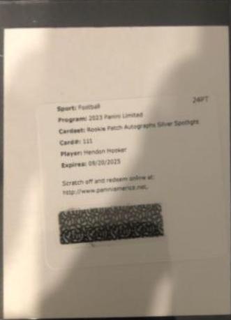 Hendon Hooker [Silver Spotlight Rookie Patch Autograph] #111