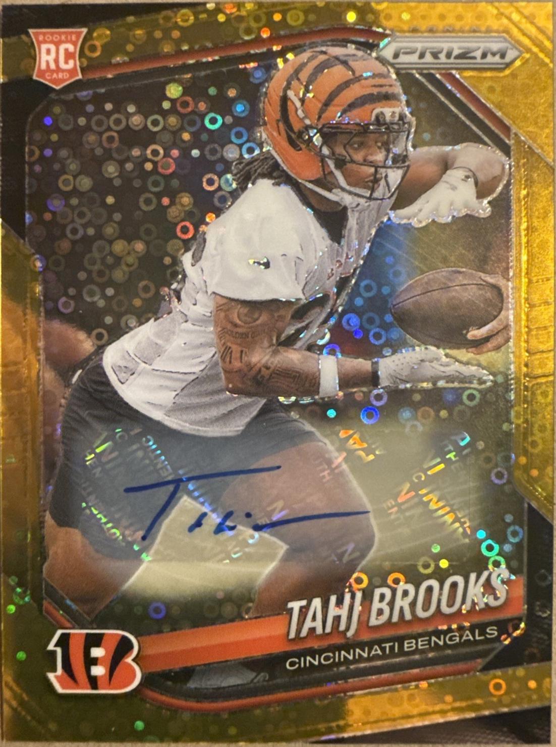 Tahj Brooks [Rookie Autograph Gold] #335