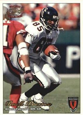 Roell Preston #19 Football Cards 1997 Pacific Philadelphia